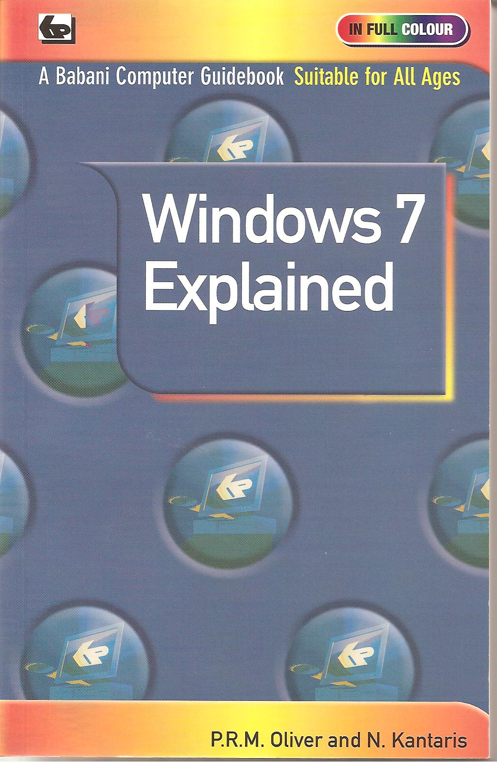 Windows 7 book front